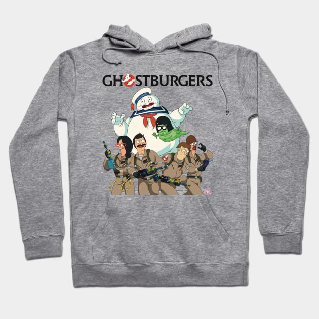 Ghostburgers Hoodie by Tommymull Art 